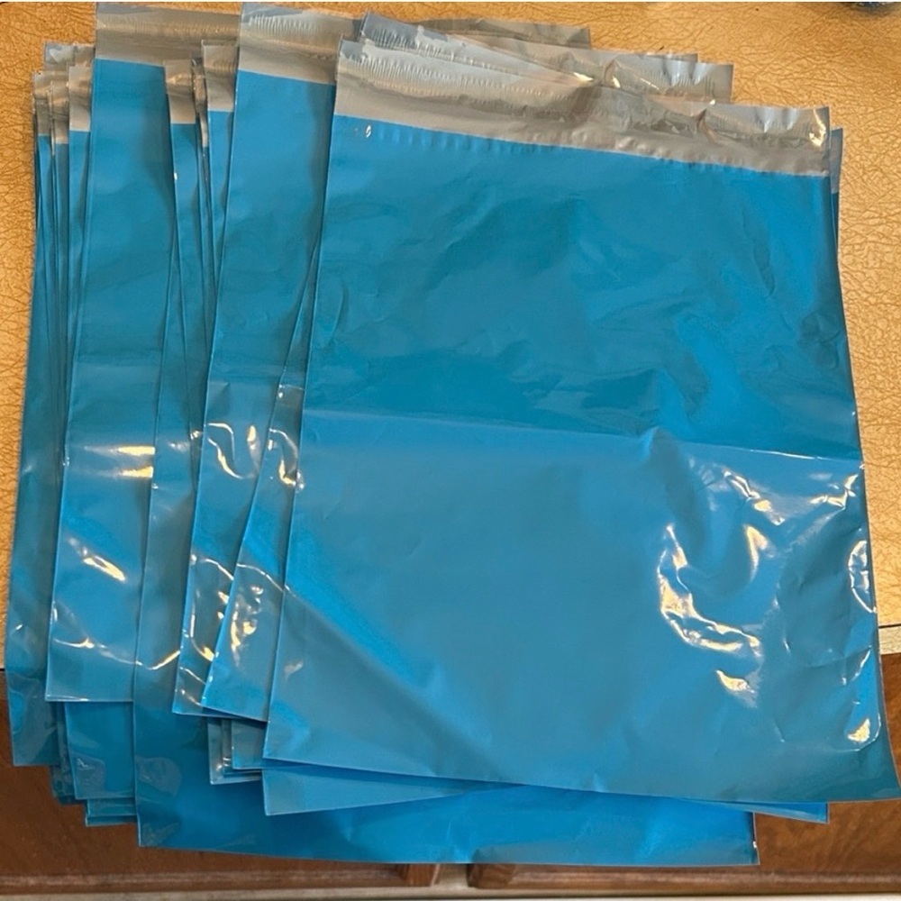 20 Blue Polymailers 10x13